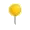 Yellow pin on map
